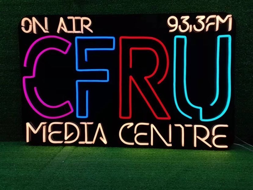 cfru neon sign