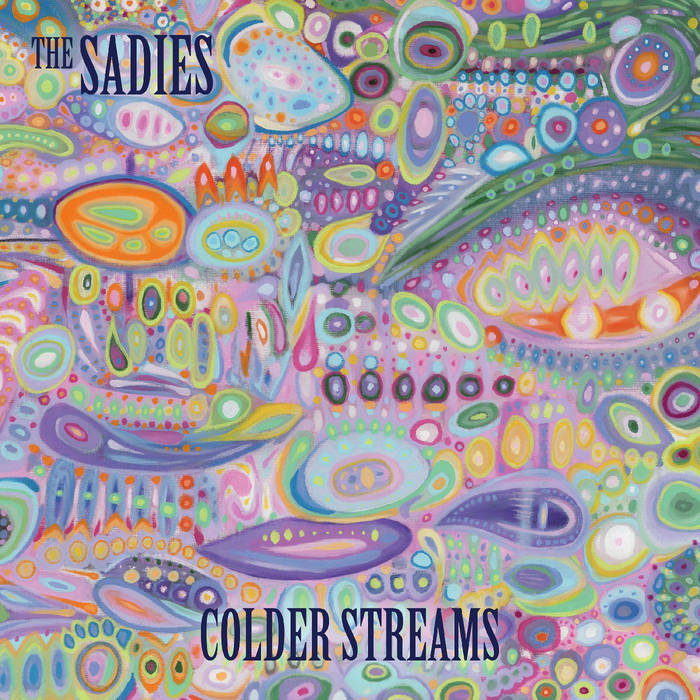 album cover showing abstract psychedelic paisley patterns in various colours
